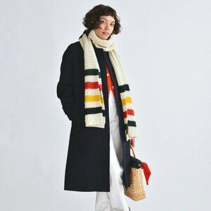 Paynter Jacket Batch 19 Harris Tweed wool overcoat; Deep Navy, M New!